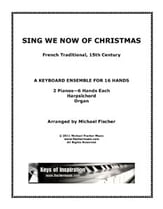 Sing We Now Of Christmas piano sheet music cover